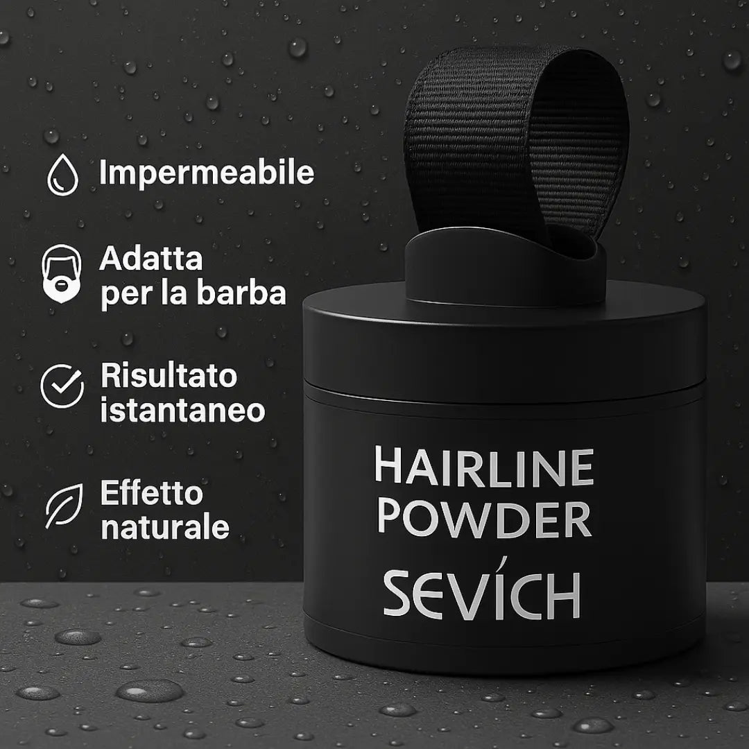 Naturalia - Polvere Istantanea Riempitiva per Capelli e Barba
